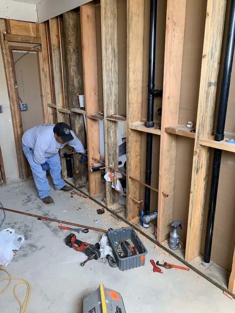 Commercial rough-in plumbing for Commercial Plumbing in Oak Road Estates